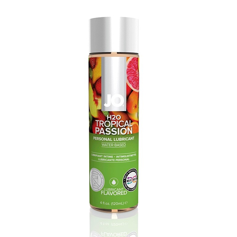 Гель на водной основе "JO Tropical Passion" с ароматом и вкусом тропических фруктов, 120ml 